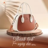  Hộp quà tặng túi đeo chéo nữ Yuumy YN325 Màu Trắng ngọc trai 