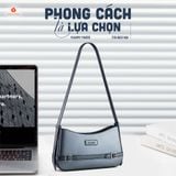  Hộp quà tặng túi đeo vai nữ Yuumy YN313 Màu Đen ngọc trai 