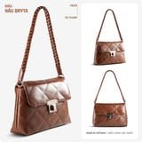  Hộp quà tặng túi đeo vai nữ Yuumy YN255 Màu Nâu Bryta 