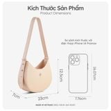  Hộp quà tặng túi đeo vai nữ Yuumy YN156 Màu Trắng 