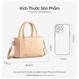  Hộp quà tặng túi xách nữ Yuumy YTX66 Màu Kem 