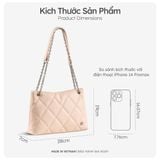  Hộp quà tặng túi đeo chéo nữ Yuumy YN280 Màu Kem 