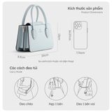  Hộp quà tặng túi đeo chéo nữ Yuumy YN238 Màu Kem 