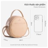  Hộp quà tặng túi đeo chéo nữ Yuumy YN261 Màu Đen 