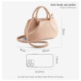  Hộp quà tặng túi đeo chéo nữ Yuumy YN257 Màu Đen 