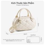 Hộp quà tặng túi xách nữ Yuumy YTX90 Màu Trắng Ngọc trai 