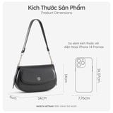  Hộp quà tặng túi đeo vai nữ Yuumy YN340 Màu Kem 