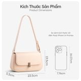  Hộp quà tặng túi đeo vai nữ Yuumy YN263 Màu Kem 