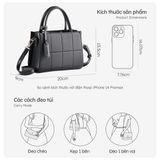  Hộp quà tặng túi đeo chéo nữ Yuumy YN250 Màu Đen 