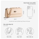  Hộp quà tặng túi đeo chéo nữ Yuumy YN254 Màu Đen 