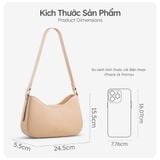  Hộp quà tặng túi đeo vai nữ Yuumy YN266 Màu Kem 