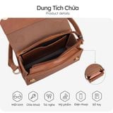  Hộp quà tặng túi đeo chéo nữ Yuumy YN179 Màu Bò 