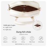  Hộp quà tặng túi đeo chéo nữ Yuumy YN325 Màu Bạc 