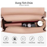  Hộp quà tặng túi đeo chéo nữ Yuumy YN155 Màu Kem 