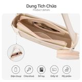  Hộp quà tặng túi đeo chéo nữ Yuumy YN346 Màu Bạc 
