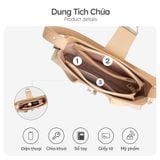  Hộp quà tặng túi đeo vai nữ Yuumy YN296 Màu Hồng dâu 