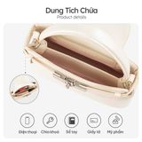  Hộp quà tặng túi đeo chéo nữ Yuumy YN336 Màu Bạc 