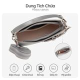  Hộp quà tặng túi đeo chéo nữ Yuumy YN295 Màu Trắng Ngọc trai 