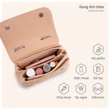  Hộp quà tặng túi đeo chéo nữ Yuumy YN212 Màu Kem 