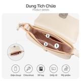  Hộp quà tặng túi đeo chéo nữ Yuumy YN312 Màu Bạc 