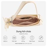  Hộp quà tặng túi đeo vai nữ Yuumy YN345 Màu Đen ngọc trai 