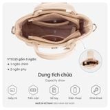  Hộp quà tặng túi xách nữ Yumy YTX113 Màu Kem 