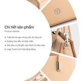  Hộp quà tặng túi đeo chéo nữ Yuumy YN283 Màu Kem 