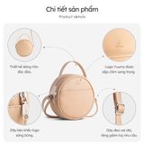  Hộp quà tặng túi đeo chéo nữ Yuumy YN261 Màu Hồng Dâu 