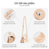  Hộp quà tặng túi đeo chéo nữ Yuumy YN243 Màu Trắng ngọc trai 