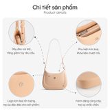  Hộp quà tặng túi đeo vai nữ Yuumy YN256 Màu Kem 