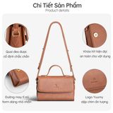  Hộp quà tặng túi đeo chéo nữ Yuumy YN179 Màu Bò 