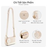  Hộp quà tặng túi đeo chéo nữ Yuumy YN346 Màu Bạc 