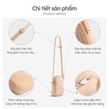  Hộp quà tặng túi đeo chéo nữ Yuumy YN259 Màu Đen 