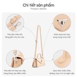  Hộp quà tặng túi đeo chéo nữ Yuumy YN243 Màu Bạc 