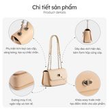  Hộp quà tặng túi đeo chéo nữ Yuumy YN254 Màu Kem 