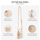 Hộp quà tặng túi đeo chéo nữ Yuumy YN291 Màu Kem 