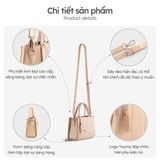  Hộp quà tặng túi đeo chéo nữ Yuumy YN250 Màu Đen 