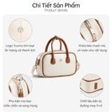 Hộp quà tặng túi đeo chéo nữ Yuumy YN303 Màu Bạc 