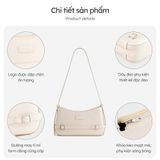  Hộp quà tặng túi đeo vai nữ Yuumy YN313 Màu Trắng ngọc trai 