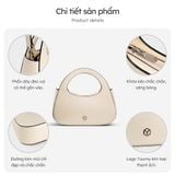  Hộp quà tặng túi đeo chéo nữ Yuumy YN285 Màu Trắng Ngọc trai 