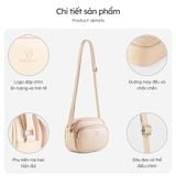  Hộp quà tặng túi đeo chéo nữ Yuumy YN330 Màu Đen 