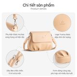  Hộp quà tặng túi đeo chéo nữ Yuumy YN260 Màu Đen 