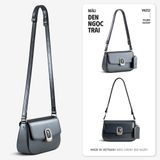  Hộp quà tặng túi đeo chéo nữ Yuumy YN312 Màu Đen Ngọc trai 