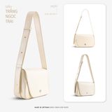  Hộp quà tặng túi đeo chéo nữ Yuumy YN319 Màu Trắng ngọc trai 