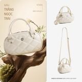  Hộp quà tặng túi xách nữ Yuumy YTX90 Màu Trắng Ngọc trai 