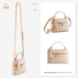  Hộp quà tặng túi đeo chéo nữ Yuumy YN291 Màu Kem 