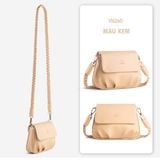  Hộp quà tặng túi đeo chéo nữ Yuumy YN260 Màu Kem 