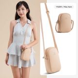  Hộp quà tặng túi đeo chéo nữ Yuumy YN259 Màu Kem 