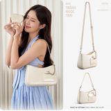  Hộp quà tặng túi đeo chéo nữ Yuumy YN295 Màu Trắng Ngọc trai 