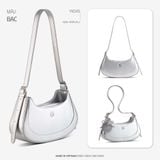  Hộp quà tặng túi đeo vai nữ Yuumy YN345 Màu Bạc 